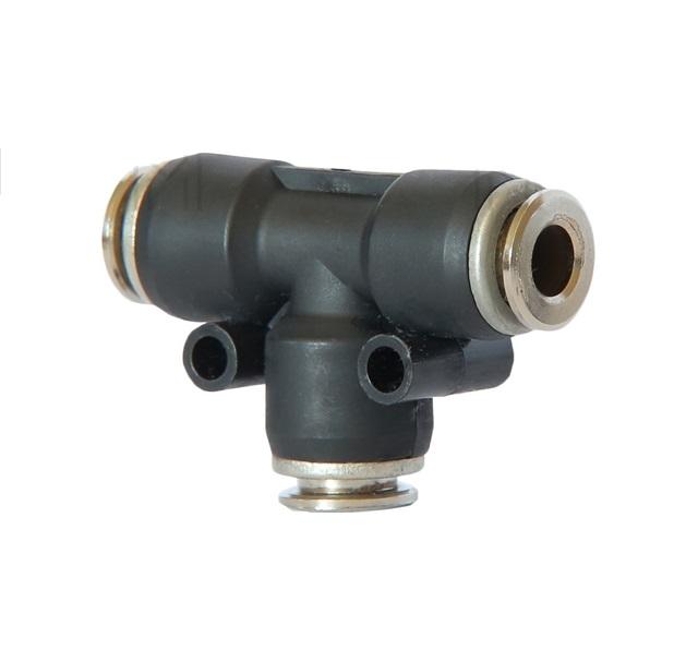 Conector în T, metal și plastic, MVM PPC140MVM, 4 mm
