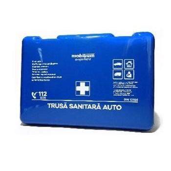 Kit medical auto AD AutoTotal RO00079, DIN 13164, pentru prim ajutor, autorizat RAR, valabilitate 5 ani