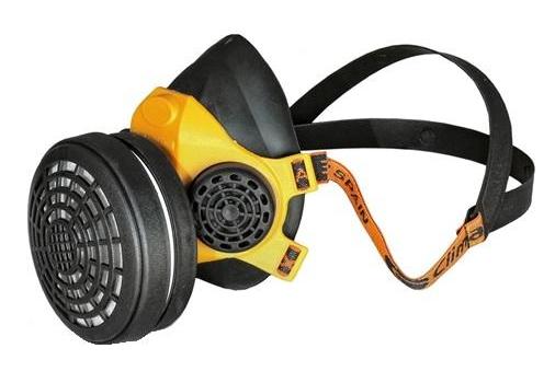 Masca de protecție respiratorie ADR MVM TBA001MVM, cu filtru rotund și reglabilă