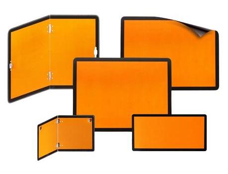 Plăcuță ADR Mare MVM VEM040/F, Pliabilă Vertical, Aluminiu, 400 x 300 mm