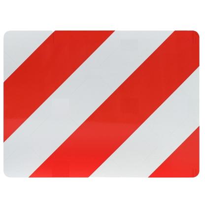 Plăcuță transport agabaritic MVM VEM047L, 40 x 30 cm, orientare stânga