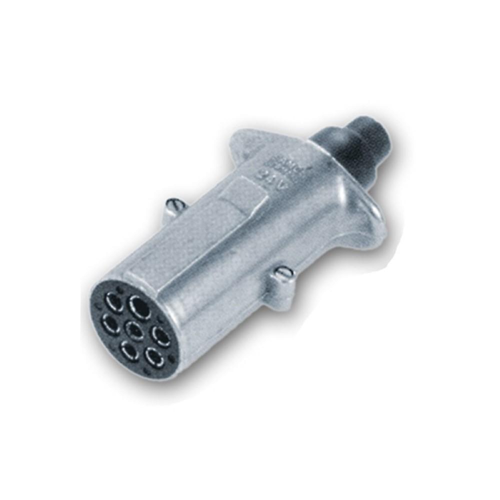 Priză auto electrică HICO WGN008, 24V, 7 pini, aluminiu, tip N