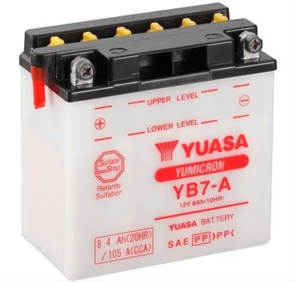 Acumulator Moto YUASA YB7-A 12V 8Ah 105A (CP)