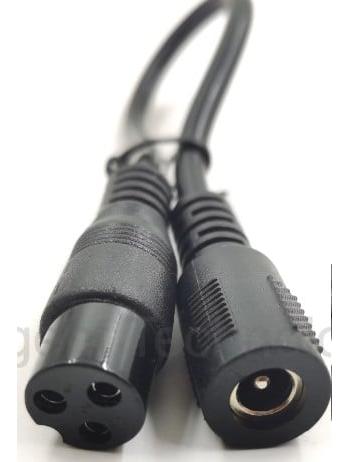 Adaptor încărcător pentru bicicleta electrică DC5521 - GX16