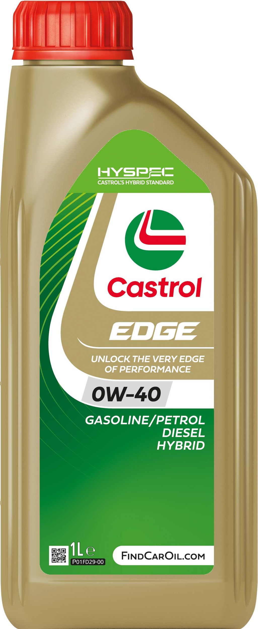Ulei de motor sintetic Castrol EDGE 0W-40, 1 litru