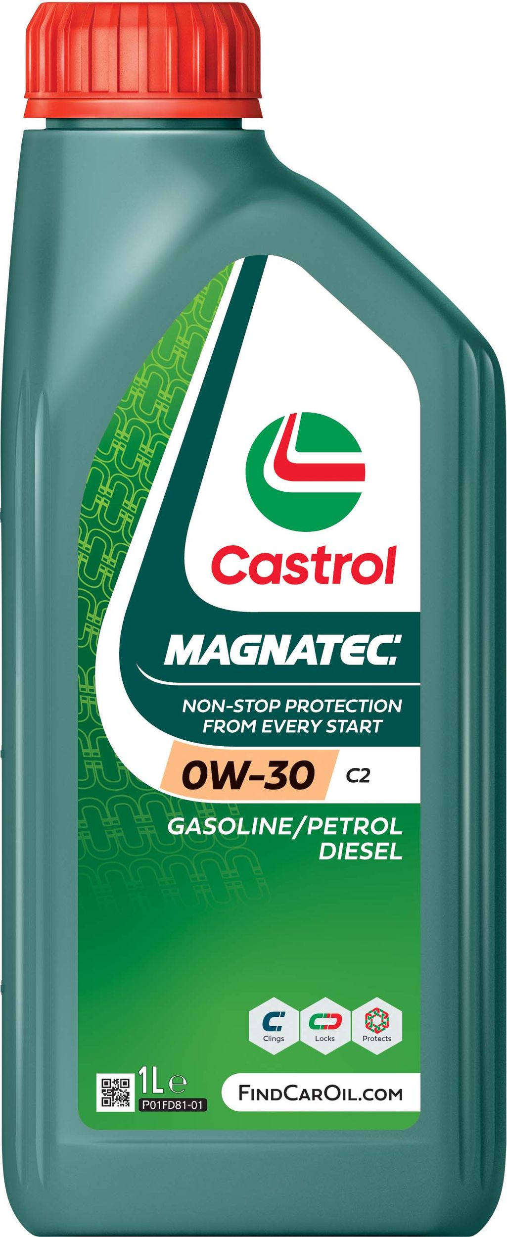 Ulei de motor sintetic CASTROL Magnatec Stop-Start 0W-30 C2, 1L
