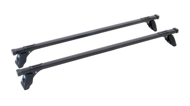 Set de 3 bare transversale CRUZ CZ922-409 din oțel, cu 6 brațe de prindere, lungime 120 cm, compatibile cu Fiat Doblo (până în 2010)