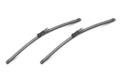 Set ștergătoare parbriz DENSO Flat DF-034, 500 mm, lamă lată, compatibile cu BMW Seria 1