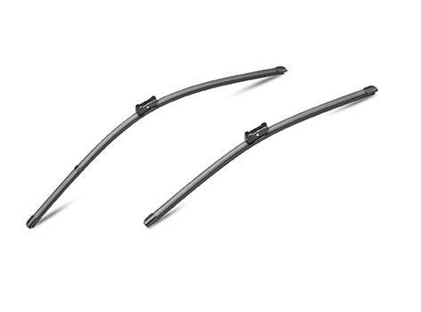 Set ștergătoare parbriz DENSO Flat Blade DF-102, lungime 650 mm, lamă lată
