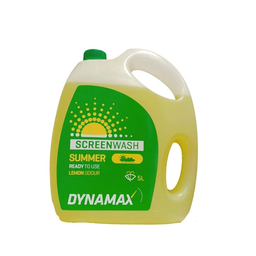 Lichid Concentrat de Parbriz de Vară DYNAMAX, Biodegradabil, 5 Litri, Dilutie 1:10