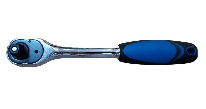 Cheie cu clichet reversibil Garage Meister GM472GQ, patrat 1/2 inch, lungime 257 mm