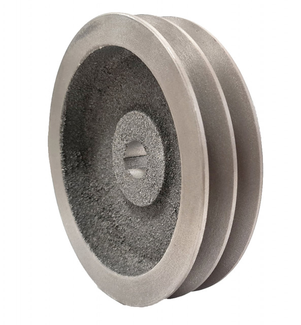 Fulie dublă motor electric 24mm x 148mm