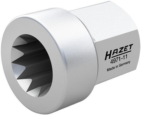 Cheie tubulară pentru etrier frână HAZET HZ4971-11, lungime 18 mm, diametru 15 mm