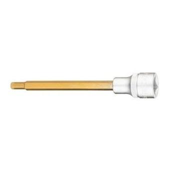 Cheie tubulară HAZET HZ986LG-6, profil hexagonal, deschidere de 6 mm, lungime de 137 mm, antrenor pătrat de 1/2 inch