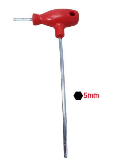 Cheie "T" hexagonală 5mm