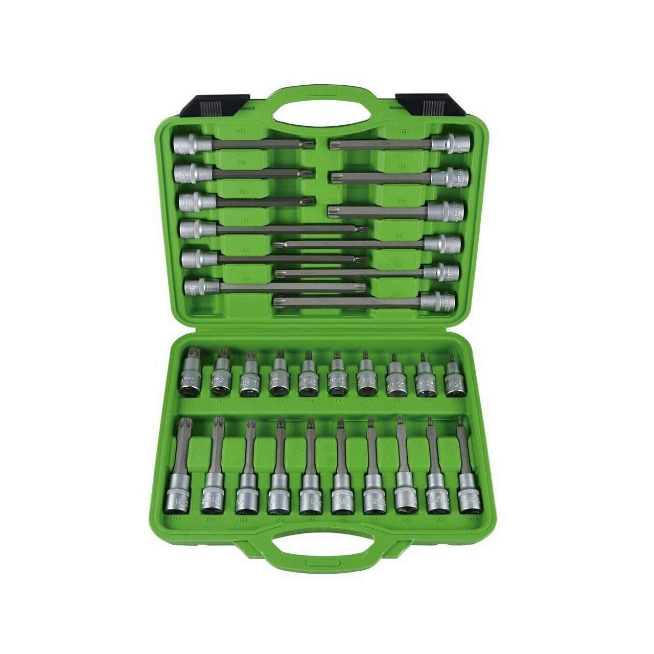 Set de Chei Torx cu Antrenare 1/2", 32 Piese, JBM 52605