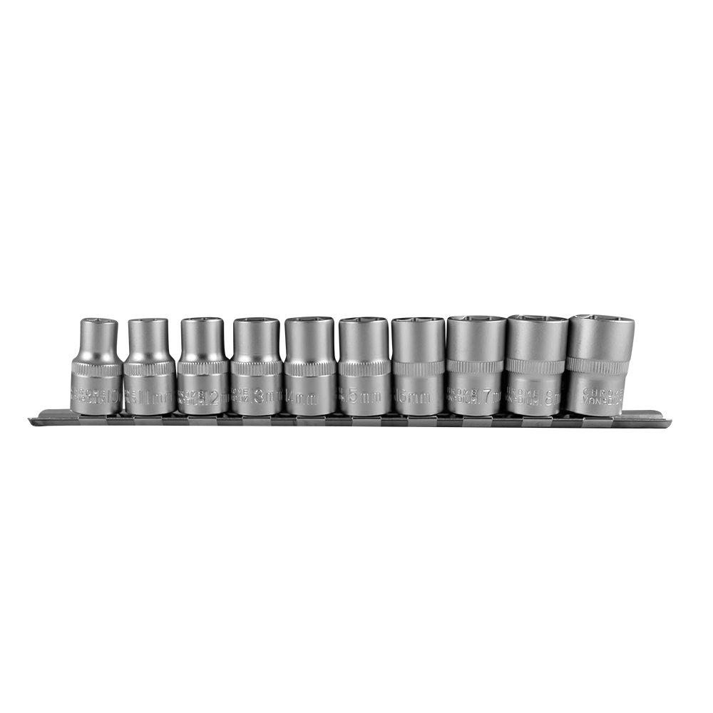 Set de 10 Chei Tubulare Hexagonale 1/2", Model JBM 52714