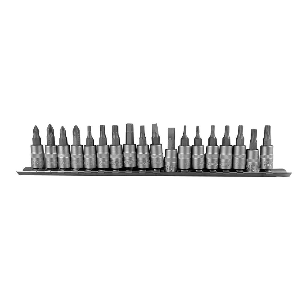 Set de Chei Tubulare 1/4" - 18 Piese, JBM 52909