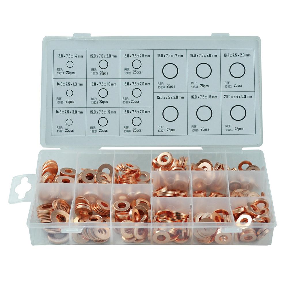 Set de 375 Șaibe de Cupru pentru Injectoare, Model JBM 53340