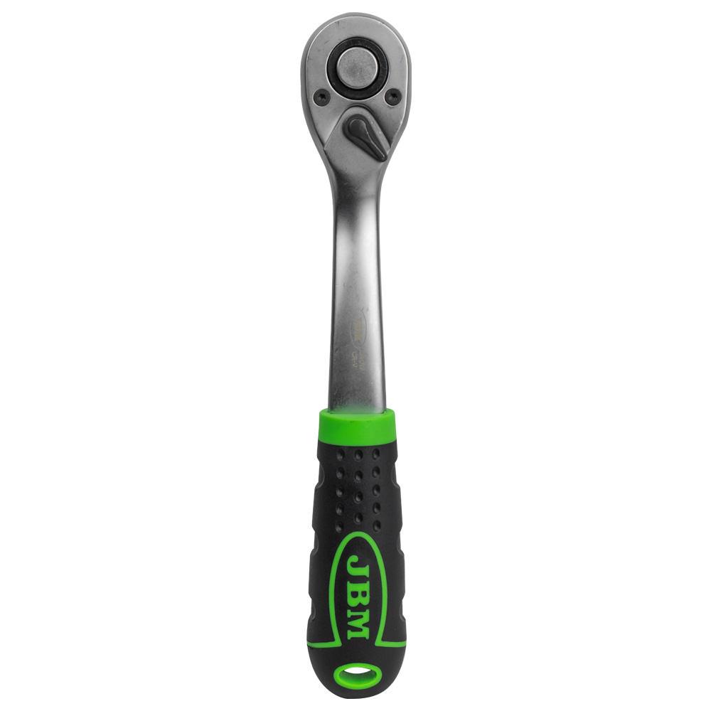 Clichet JBM 54019 cu 72 de Dinți, Prindere Pătrată 1/2", Lungime 255 mm
