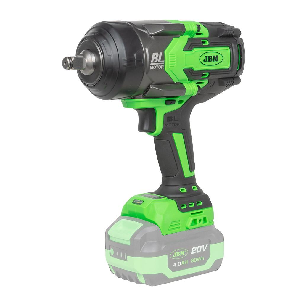 Cheie de Impact 1/2", 1200 Nm, Motor Fără Perii - Model JBM60044