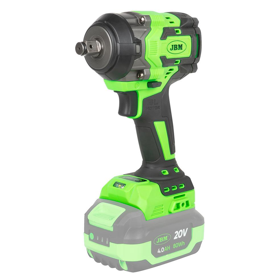 Cheie de impact fără baterie 1/2", 800 Nm - Model JBM 60046