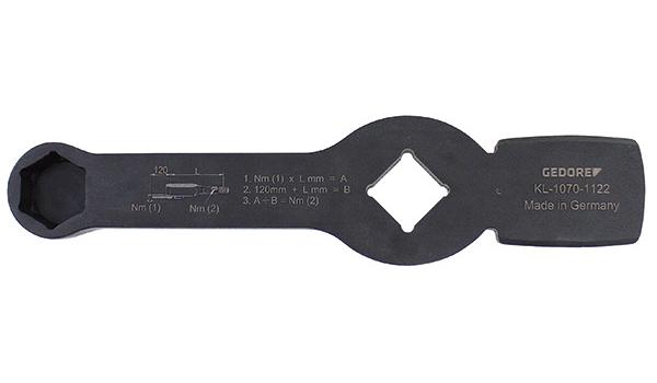 Cheie de impact pentru îmbinări filetate ale etrierului de frână GEDORE KL-1070-1122