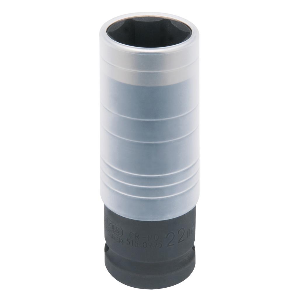 Cap de clichet de impact SlimPOWER 1/2", 22 mm, cu suport de agățare