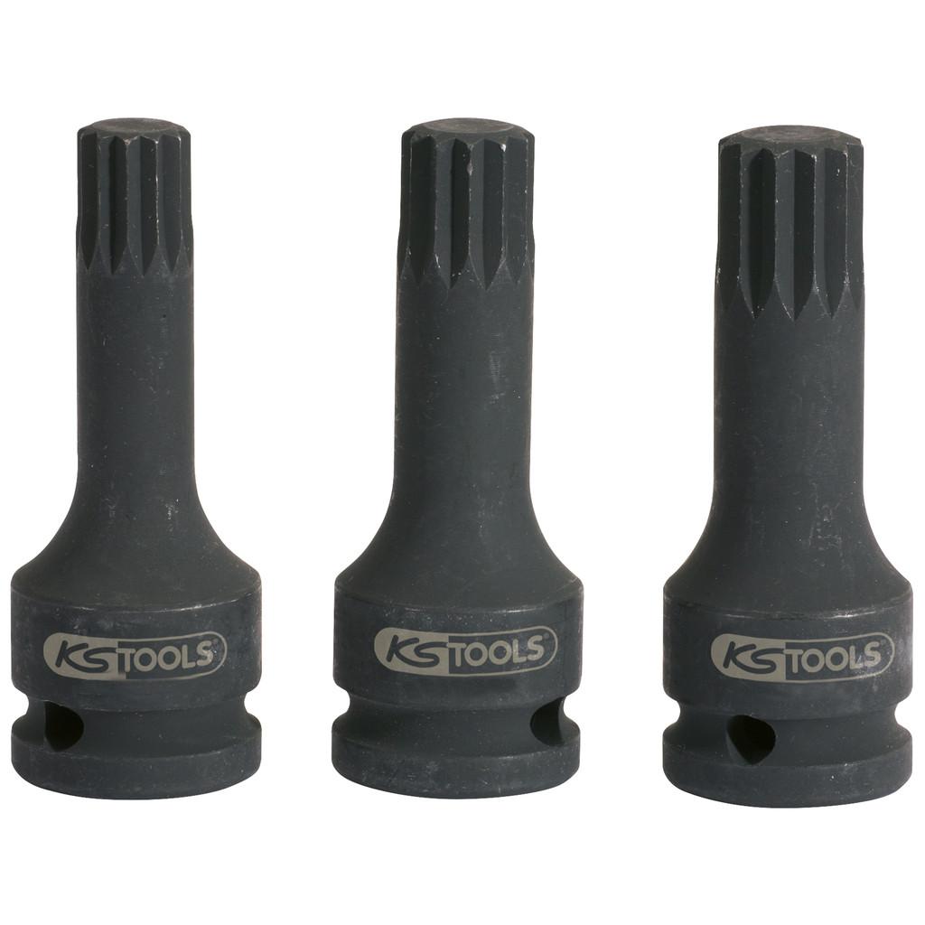Cap de clichet de forță, bit XZN lung, 1/2", dimensiune M16