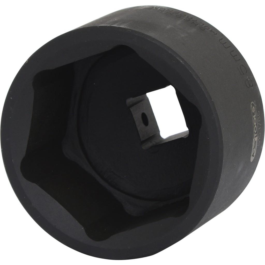 Cap de clichet de 1" cu profil hexagonal, lungime 85 mm, model scurt