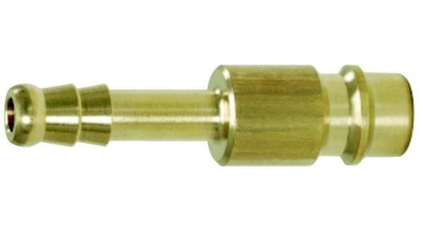 Niplu cu stut din alamă pentru furtune, KS TOOLS 515.3496, diametru 9 mm, lungime 44 mm
