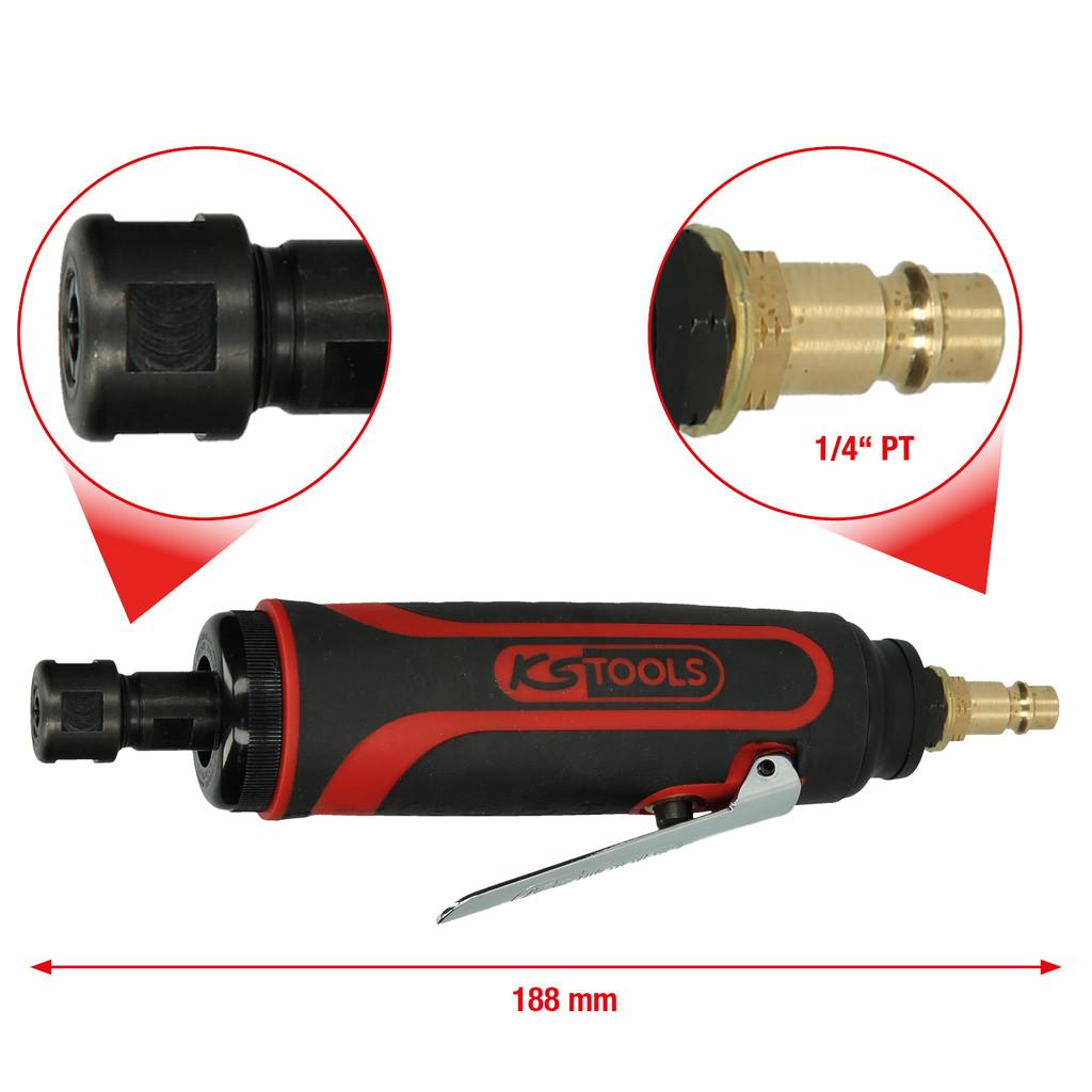 Polizor pneumatic cu tijă, 23.000 rot/min