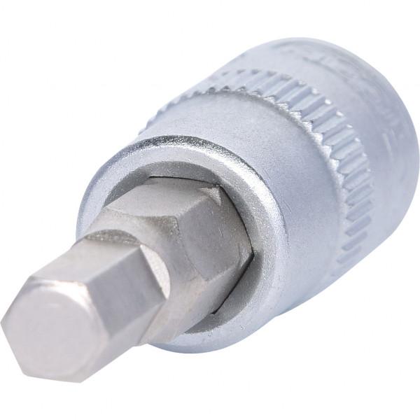 Cap tubular hexagonal KS TOOLS 911.1438, pătrat 1/4", 5 mm, 37 mm, oțel crom-vanadiu