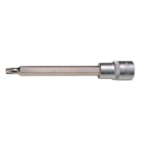 Cap cheie tubulară KS TOOLS 911.1939, antrenor pătrat 1/2", profil Torx T50, lungime 140 mm, oțel crom-vanadiu
