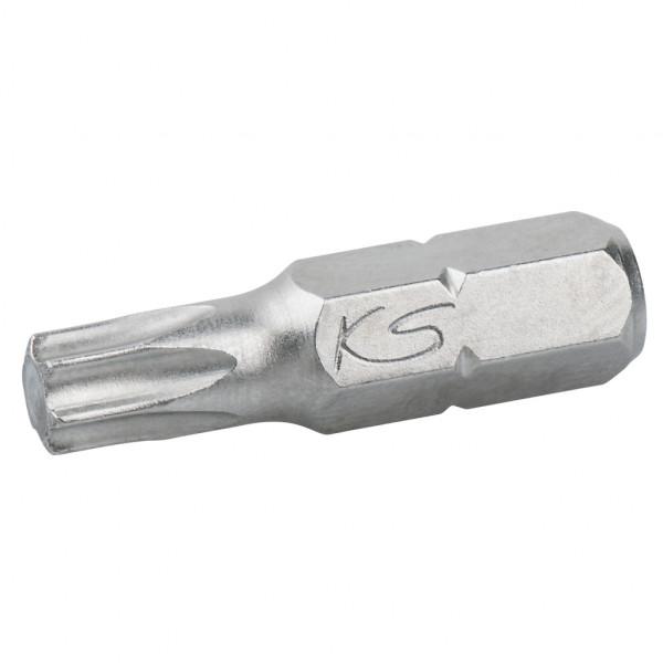 Bit hexagonal pentru înșurubare KS TOOLS 911.2327, profil Torx T30, lungime 25 mm, oțel pentru scule