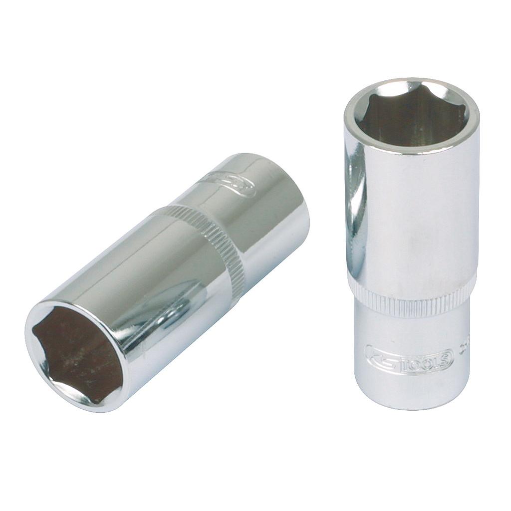 Cap hexagonal lung 19mm 1/2" CHROMEplus pentru clichet