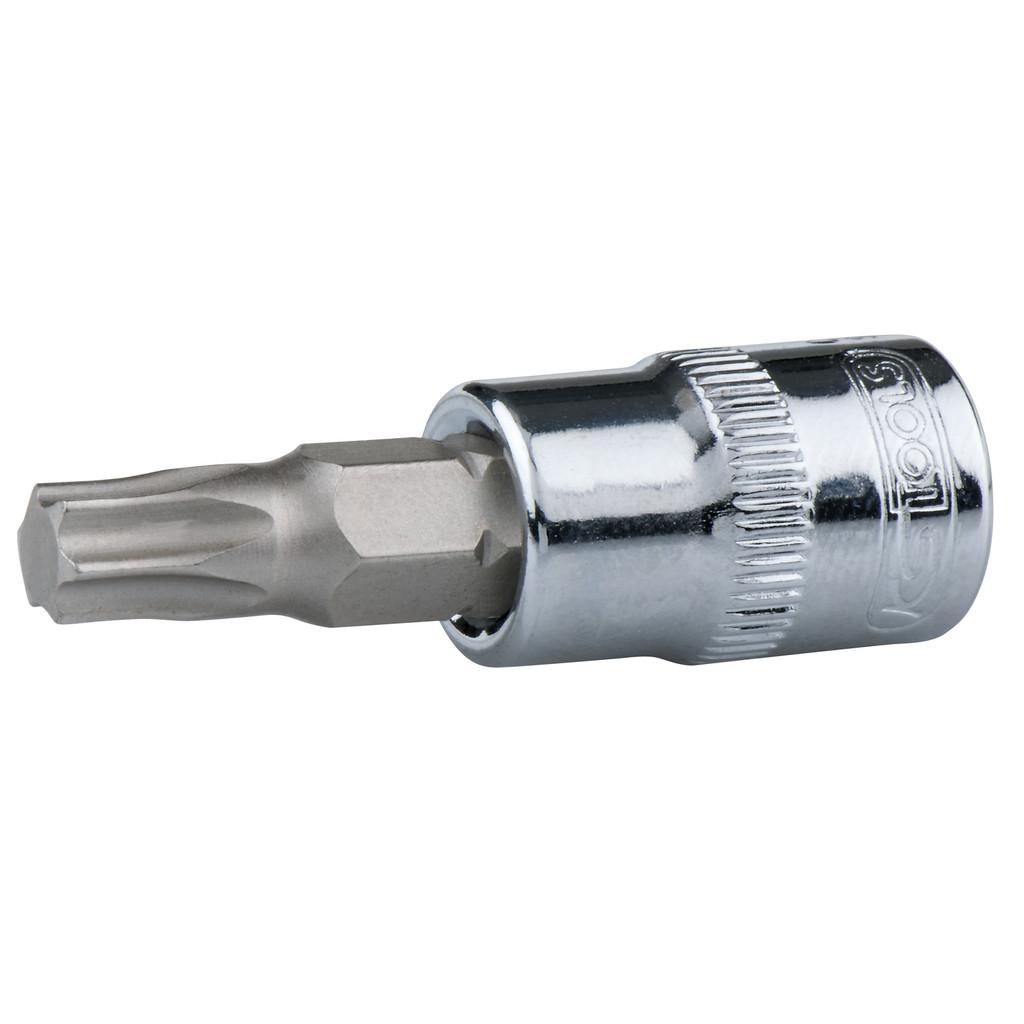 Cap clichet 1/4" cu bit Torx T20 CHROMEplus