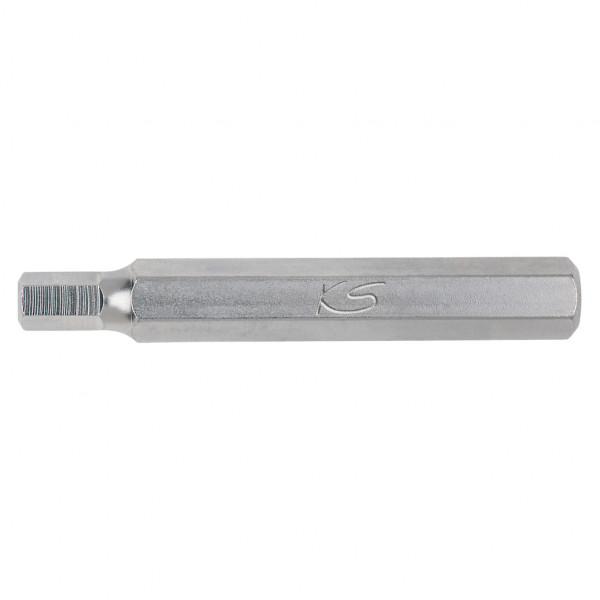 Bit Hexagonal KS TOOLS 975.1008 pentru Însurubare, Profil 8 mm, Lungime 75 mm, Oțel pentru Scule