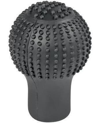 Husă din silicon negru pentru nuca schimbătorului de viteze, LAMPA Round LAM06047