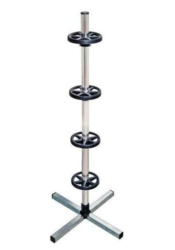 Suport de depozitare pentru roți LAMPA PP-2, model LAM15956, pentru anvelope cu dimensiunea maximă de 225 mm, structură din oțel tubular