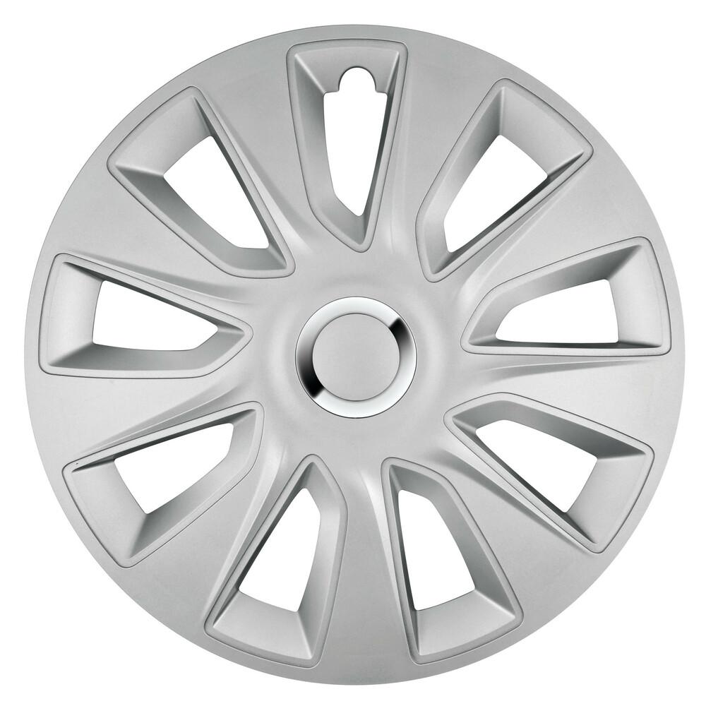Set de 4 capace roți 13" "Stratos RC Silver" ABS, Model Lampa LAM31595