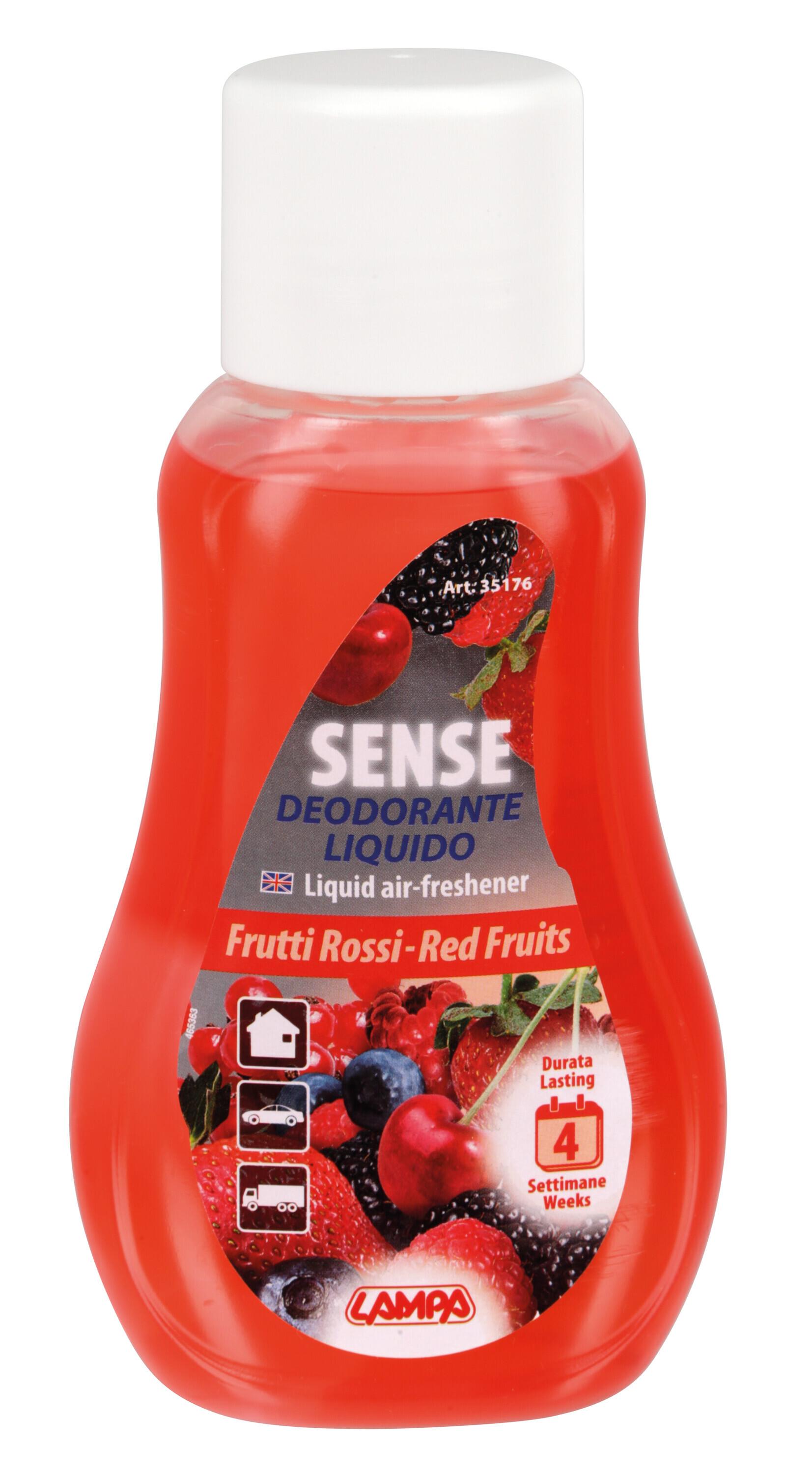 Odorizant Auto LAMPA Sense, 375 ml, Parfum Fructe Roșii, Cod LAM35176