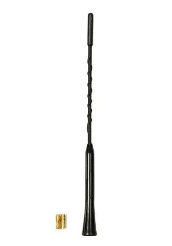 Antena Radio Auto LAMPA Replacement Mast LAM40218, 24 cm, Montaj 6 mm Tată/Mamă, 5 mm Mamă, Finisaj Mat cu Spirală