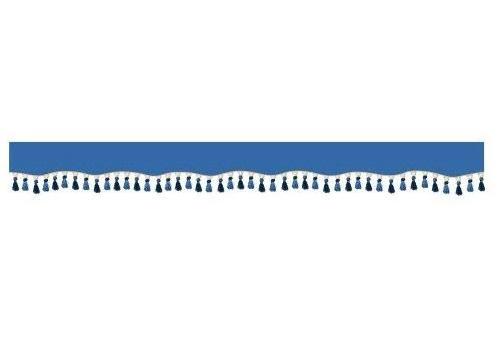 Parasolar textil albastru pentru camion, model LAMPA Oscura LAM98646