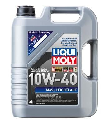 Ulei de motor LIQUI MOLY MoS2 Leichtlauf 10W-40, 5 litri