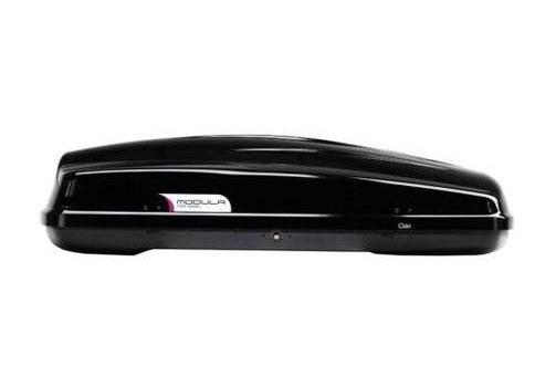 Cutie Portbagaj Auto MODULA Ciao Black MBC3402, 340 Litri, 140 x 80 x 44 cm, U-Bolt, Sistem SingleS, Suportă până la 75 kg