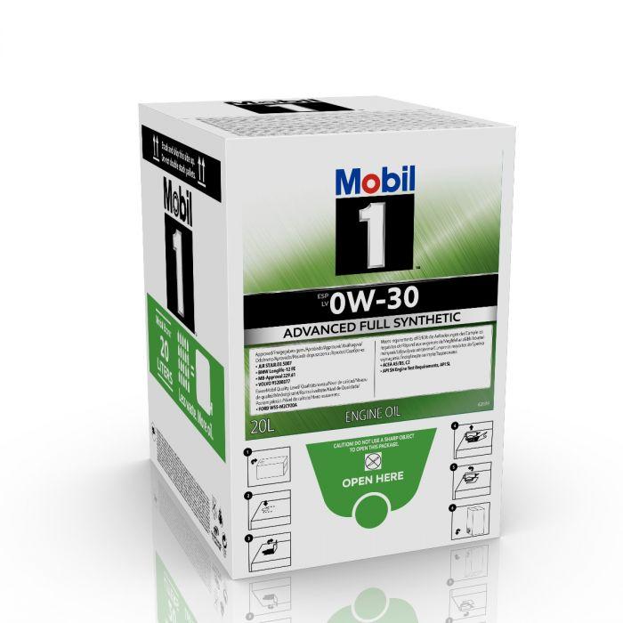 Ulei de motor sintetic MOBIL 1 ESP 0W30, 20 litri, ambalaj cutie