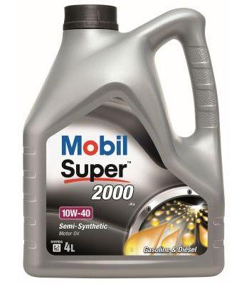 Ulei de motor Mobil Super 2000 X1 10W-40, 4 Litri