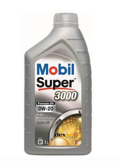 Ulei de motor sintetic MOBIL Super 3000 Formula OV 0W-20, 1 litru