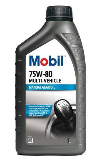 Ulei de Transmisie MOBIL EP 75W80 Multi-Vehicle - 1 Litru